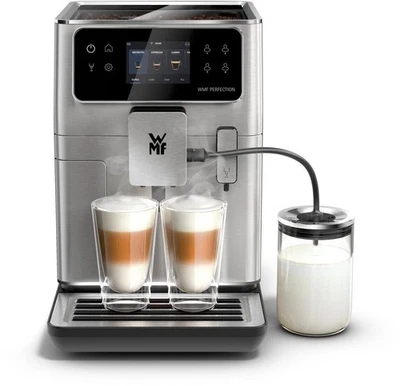 WMF Perfection 680 Macchina da Caffè Automatica con Sistema Latte Acciaio Inox Cromargan Wifi