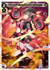 Wixoss Yuzuki Two, Blazing Chant LR Welcome Back Diva -selector-