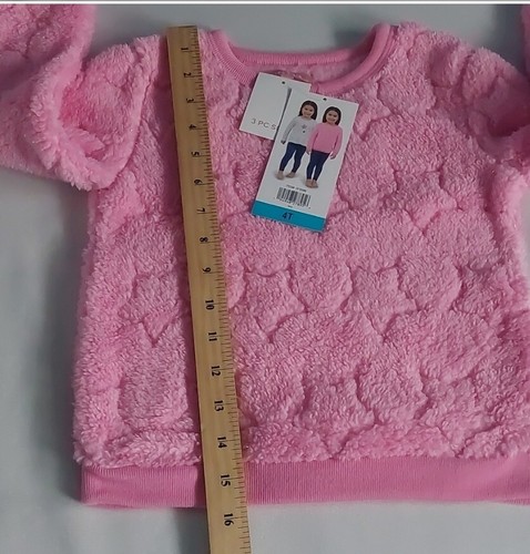 BCBG toddler Girl's 3 -Piece set size 4T Pink navy white - Picture 6 of 9