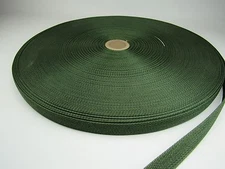 3/4 inch 25 feet Military OD green NYLON medium webbing