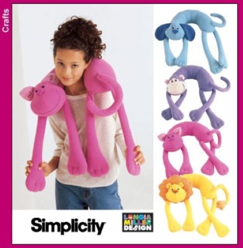 Simplicity Crafts 5310 Animal Neck Pillows sewing pattern