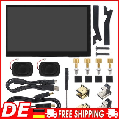 7-Zoll-IPS-Touchscreen-Modul-Kit Display-Monitorplatine für Raspberry Pi 4B/3B