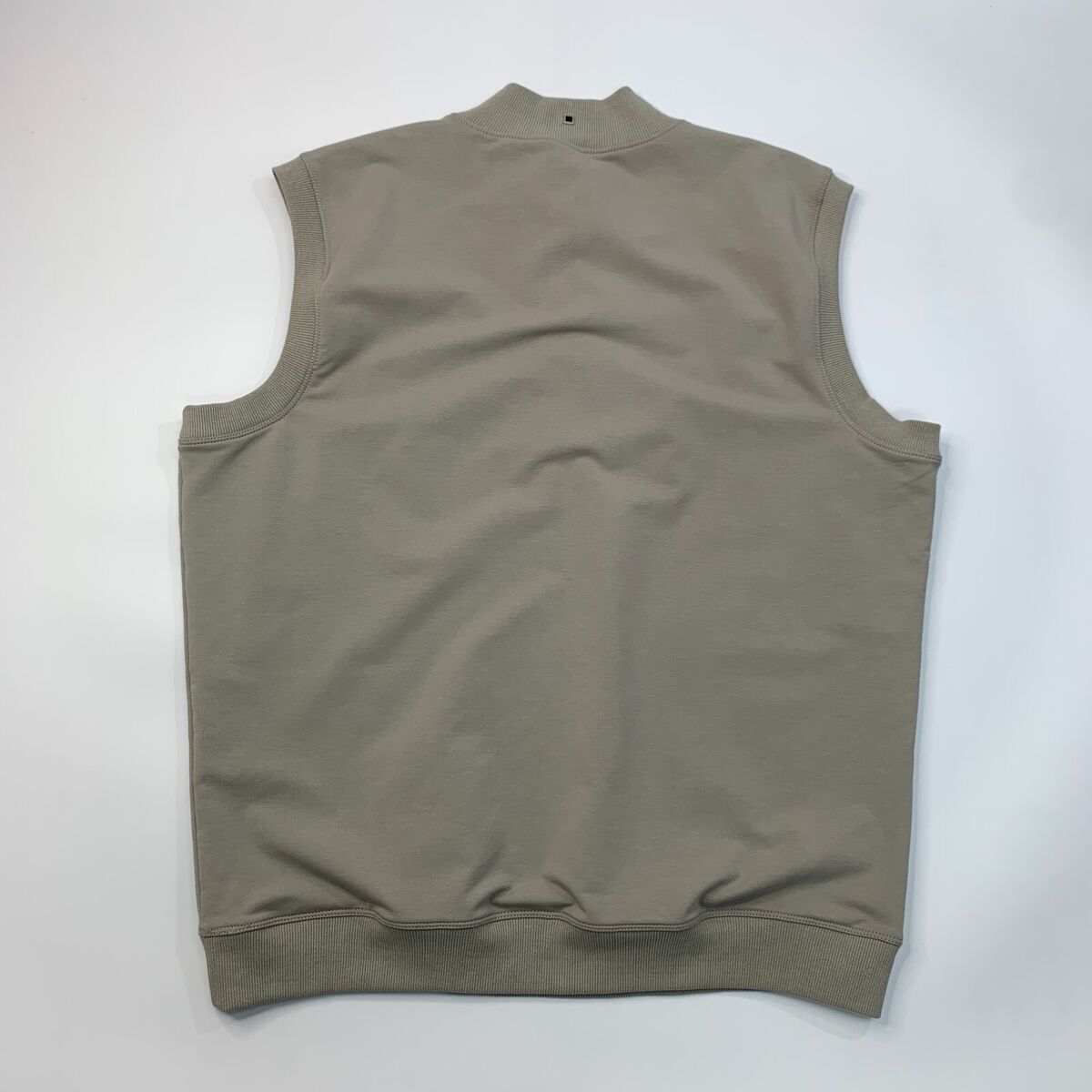 福袋売れ残りセール QED Style Golf Vest Mens XL Extra Large Storm Beige Quarter メンズウェア