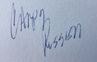 CAMPY RUSSELL Personally Autographed Signed NBA Card KNICKS CAVS FreeShip — photo 2
