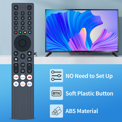 GOUYESHO Telecomando vocale Nue RC833 CKB2 per TCL TV, compatibile con TCL Android/Google UHD OLED QNED Smart TV
