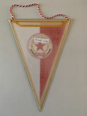 ancien petit FANION / PENNANT / WIMPEL )) FK SREDEC
