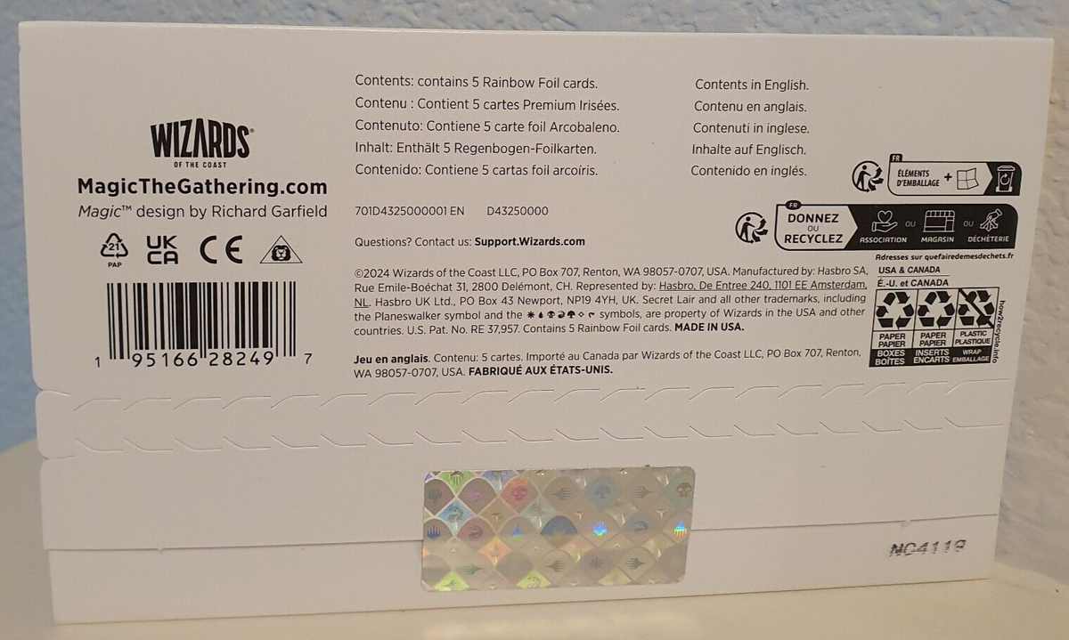 MTG Secret Lair Showcase: Bloomburrow ~ Rainbow FOIL ~ Sealed! | eBay
