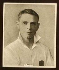 1938 Guernsey Footballers - Priaulx League -  Brown Athletics #19