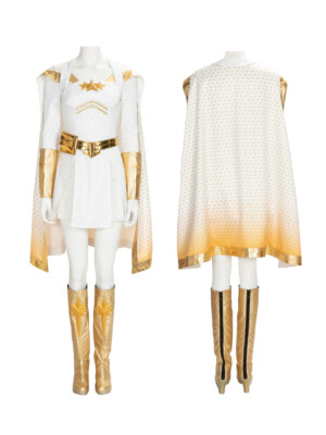 The Boys Season 2 Starlight Annie Uniform Halloween Cosplay Costume + Shoes