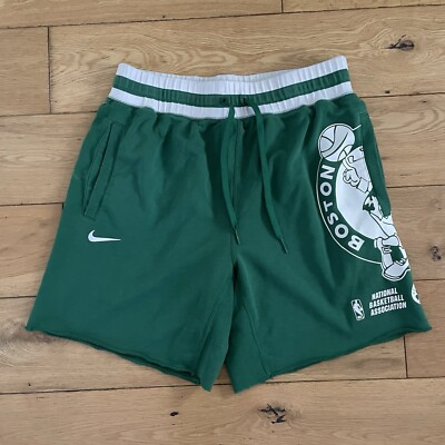 Nike Boston Celtics Courtside Shorts Men's Medium Green NBA