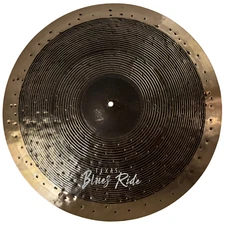 22" GM Designs TEXAS BLUES Ride Cymbal - Warm, Smoky and Dynamic!