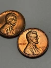 1956 p&d lincoln cent bu free shipping 2 coins