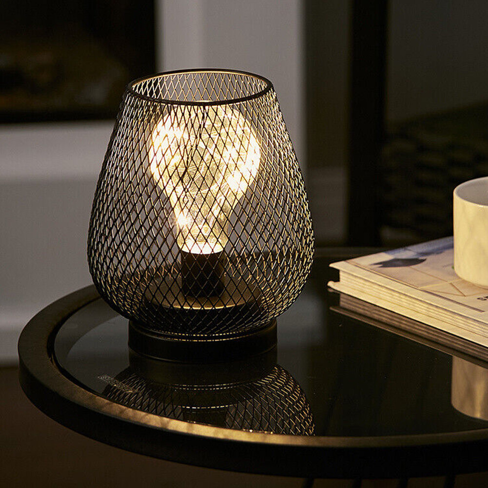 Outdoor Table Lamp Battery 2Pack Cordless Golden Table Lamp