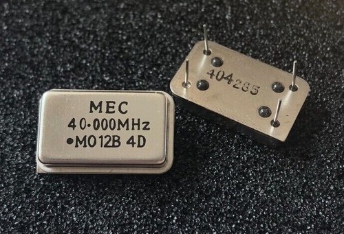 CRYSTAL OSCILLATORS DIP8 or DIP14 4 PIN FREQUENCIES 1 - 125MHz 2 PIECES K11 - Afbeelding 36 van 44