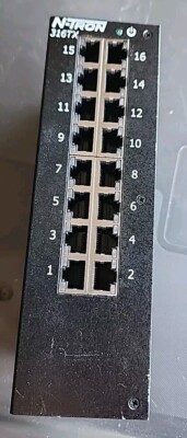 N-Tron 316TX-N Industrial Ethernet Switch 16 Ports 10-30V 1A Free Shipping