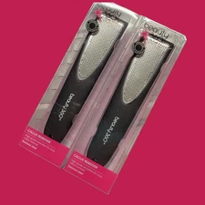 2 New Beauty 360 CALLUS REMOVER Stainless Steel Pedicure Foot Tool Exfoliate
