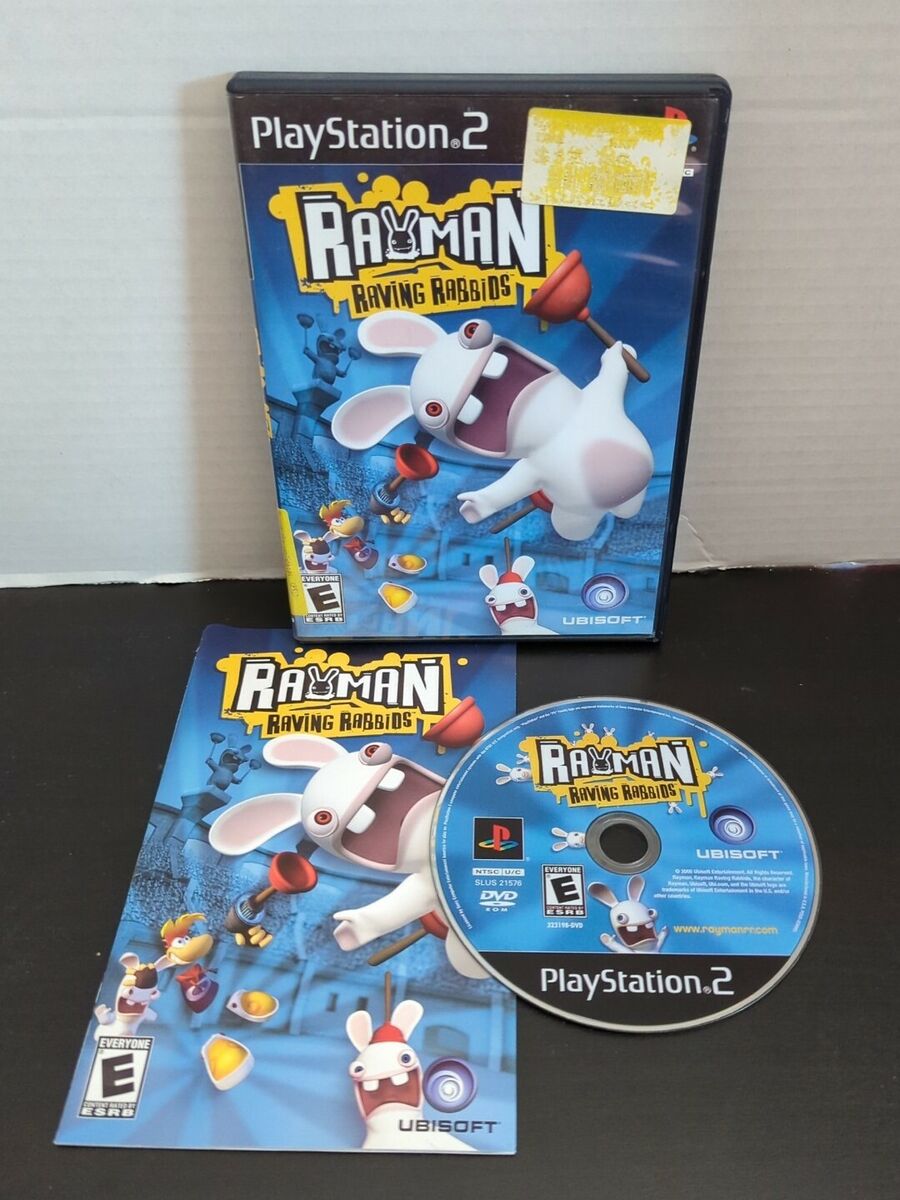 Jogo Ps2 Rayman Raving Rabbids