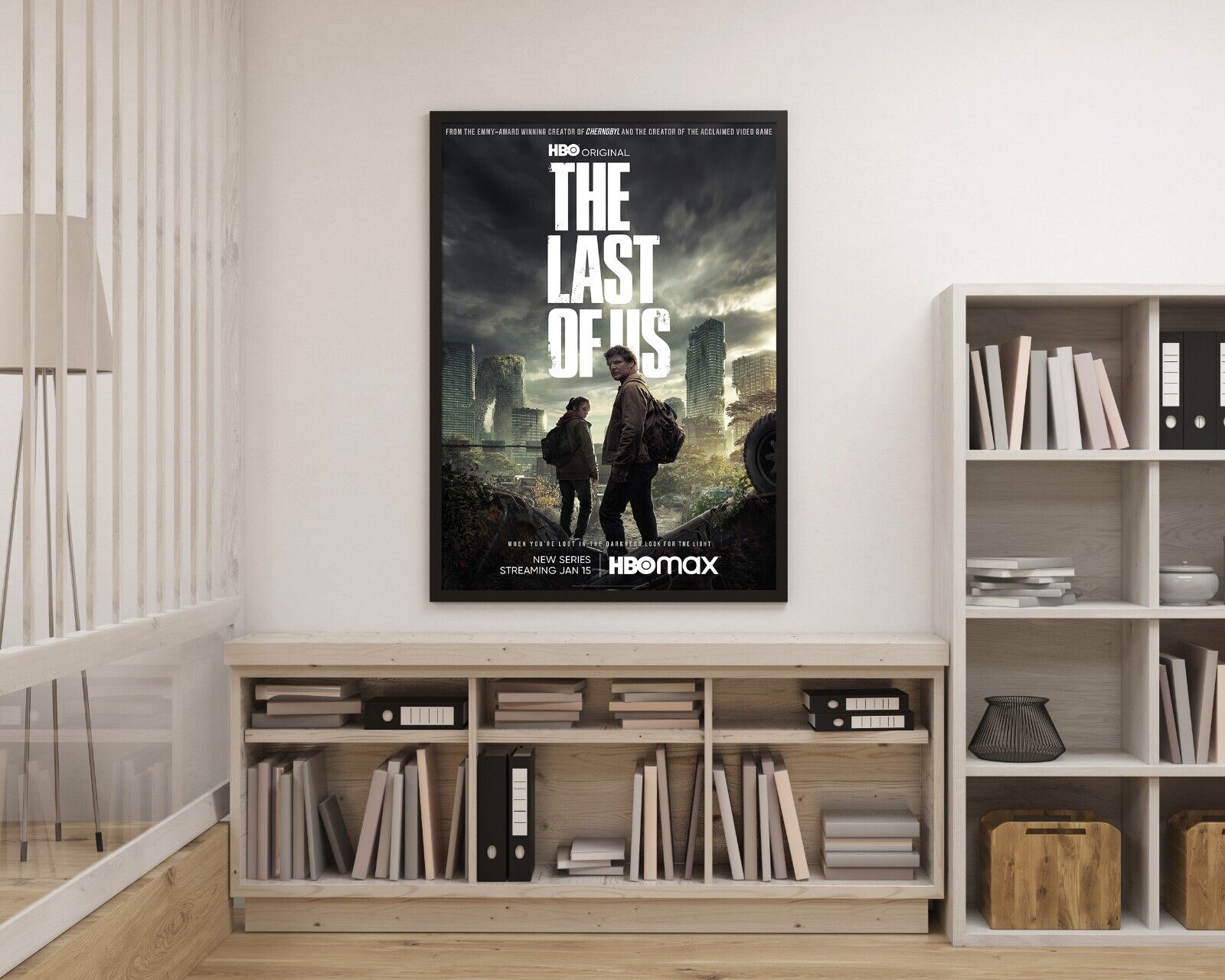 The Last of Us Movie Poster wallpaper decor living room bar