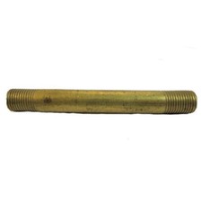 1/8 IPS UNFINISHED BRASS LAMP PART PIPE: 2", 3", 5" , 8"