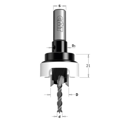 90° Drilling Set - CMT