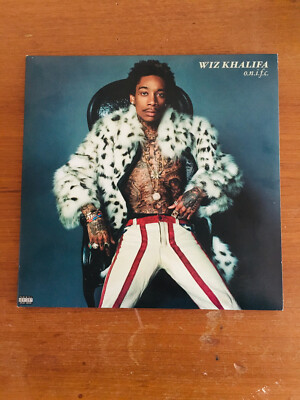 Wiz Khalifa~ o.n.i.f.c Double LP - Album 2012 Limited Edition Blue Vinyl