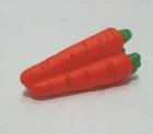 VINTAGE TYCO KITCHEN LITTLES RARE GROCERY GOODS BUNCH OF CARROTS BARBIE FOOD #B