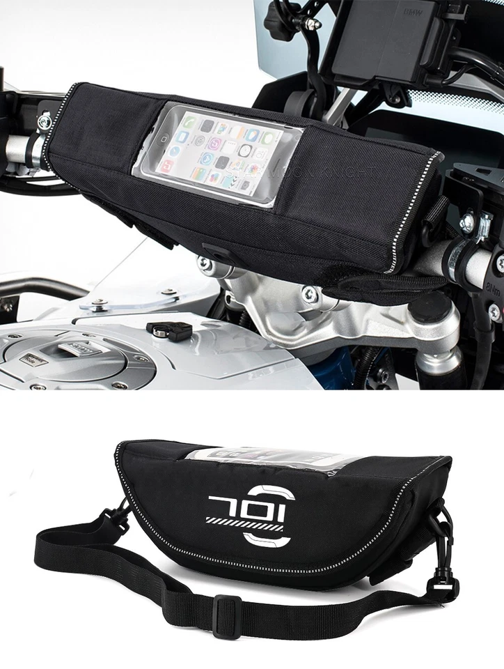 2024 Manillar Bolsa de Herramientas Estuche Bolsa Impermeable para Husqvarna 701 Supermoto Enduro Foto 2 de 4