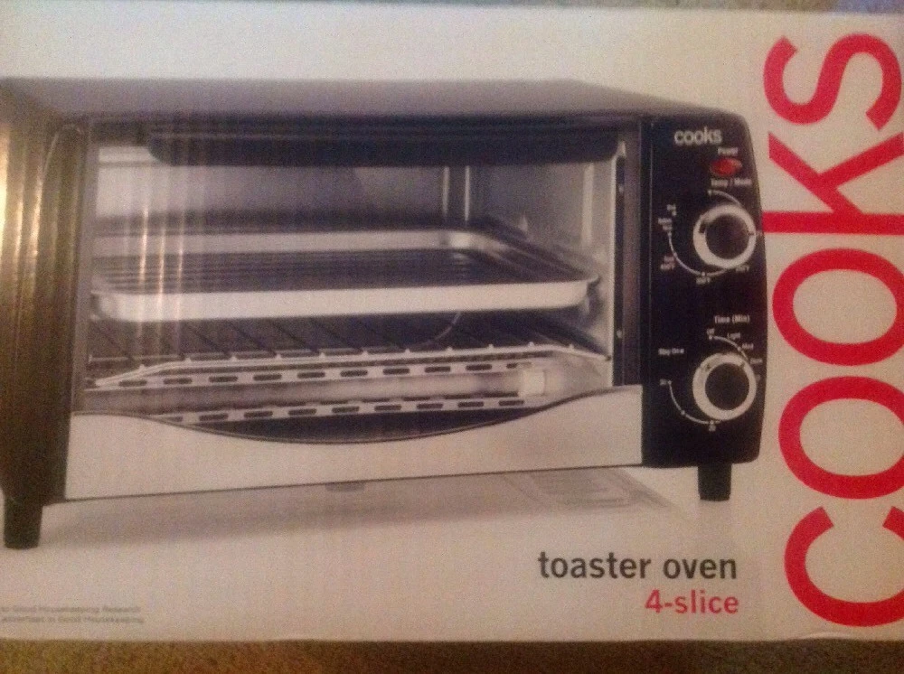 COOKS NEW 4-Slice Toaster Oven
Opens in a new window or tab