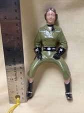 Vintage Hartland Statue Dale Evans In Olive Green Clothes Lose Figure Roy Rogers