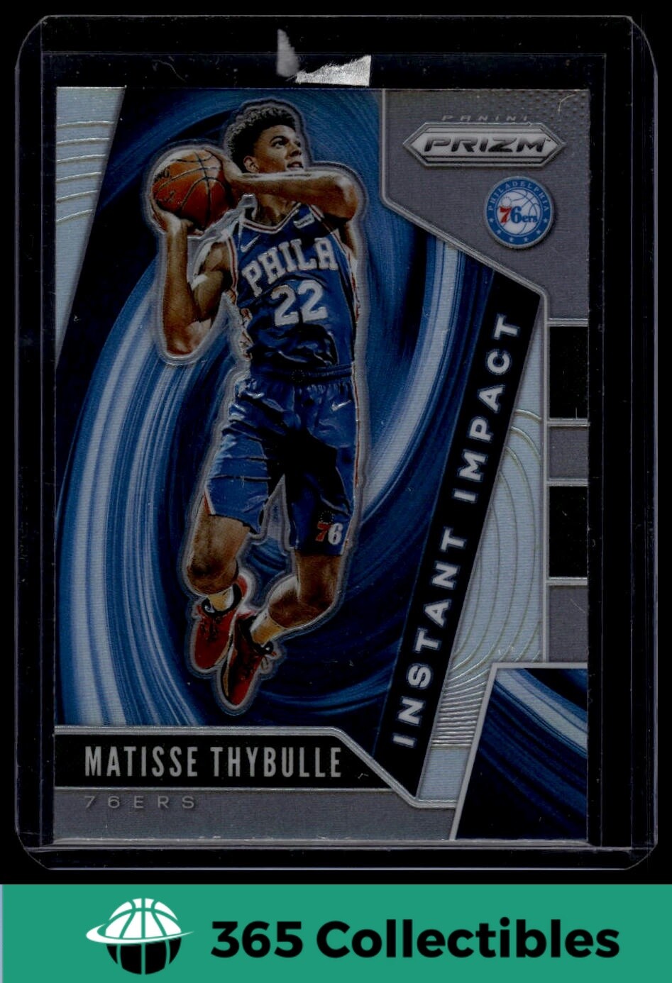 2019-20 Panini Prizm Matisse Thybulle Instant Impact Silver #15 Basketball 76ers
