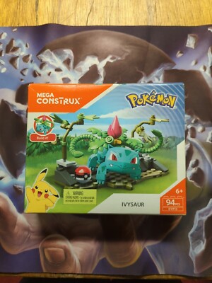 2017 Mega Construx Pokemon Ivysaur Building Set DYF13 New Unopened