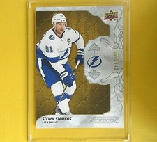 STEVEN STAMKOS  2019  ENGRAINED /299  Upper Deck  #8   Tampa Bay Lightning