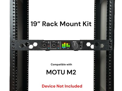 Rack Mount Kit for MOTU M2 19 Inch Rack 1.5U 4 Variations