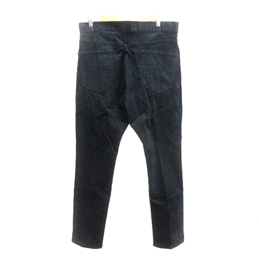 Coen Corduroy Pants Tapered L Black AU Used Coen Corduroy Pants Tapered L Black AU Used
