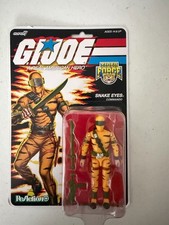 GI JOE SUPER 7 REACTION TIGER FORCE SNAKE EYES O-RING TARGET EXCLUSIVE