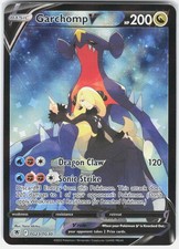 garchomp v pokemon card Battle Region: Full Art Pokmon [Fighting] Garchomp V #TG23 Astral Radiance