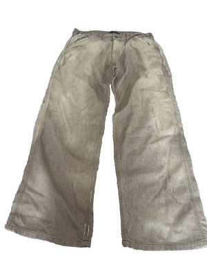 Eves Studios Dirty Carpenter Pants Size 34 Tan Brown