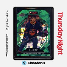 2022 UPPER DECK ALLURE #10 EVAN BOUCHARD GREEN RAINBOW /99