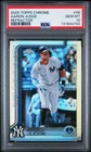 Aaron Judge 2025 Topps Chrome #99 PSA 10 GEM MT Yankees Refractor POP 70