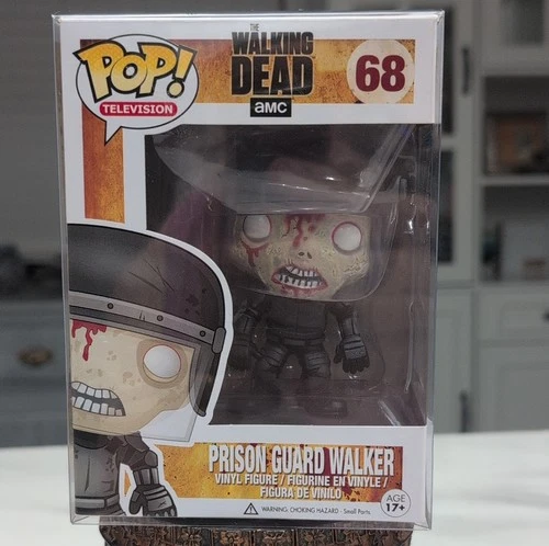 Funko Pop! Vinyl The Walking Dead Prison Guard Walker #68 Edition Three Figure
