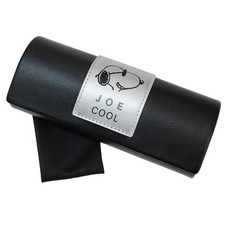 Peanuts Snoopy Glasses Case Eyeglass with Cloth Joe Cool Black Marimocraft Japan