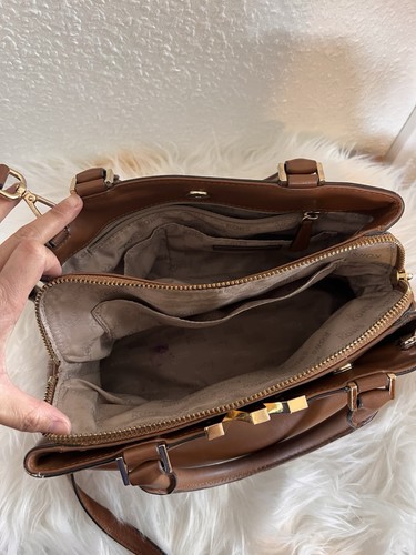 Michael Kors medium Soft Leather Satchel Bag - Picture 16 of 18