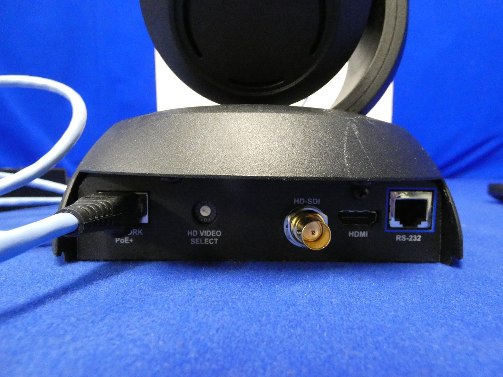 Vaddio RoboSHOT 12E 3G-HD/SDI PTZ Camera w/Box, Power Supply, Remote, Cable