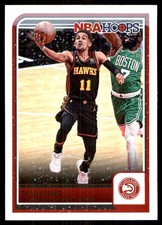 Trae Young 2023-24 Hoops #117 Atlanta Hawks NBA READ FREE SHIPPING AutographDen