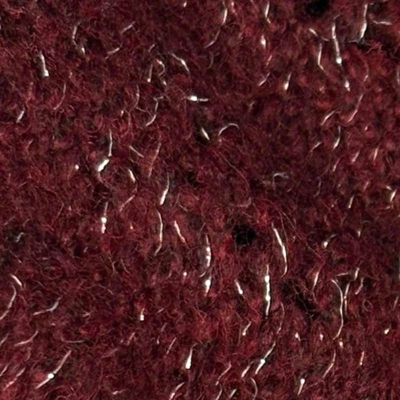 Cárdigan Suéter Pointelle Grueso Azul Marino Antiguo Niñas M (8) | Borgoña | Cottagecore  Foto 4 de 4