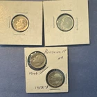 Roosevelt Dimes Lot 1946, 1952, 1964 Set of 4 Coins 10C 90% US Coins