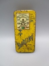 Boite en tôle publicitaire ancienne " cigarettes DARLING "