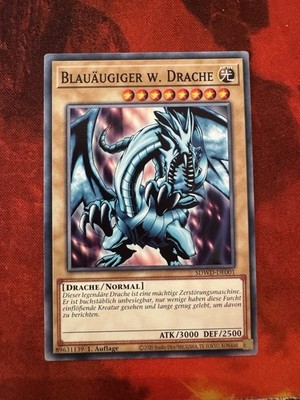 YU-GI-OH! - Blauäugiger w. Drache - SDWD-DE001 - 1.Auflage | eBay