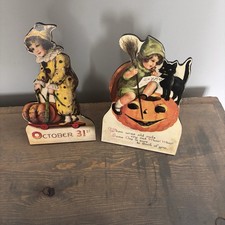 Retired Bethany Lowe 7.5" Vintage Style Halloween Dummy Boards