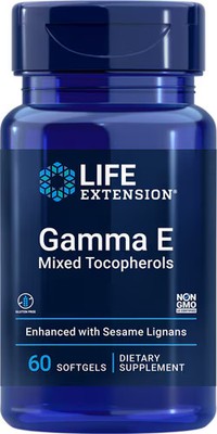 Worldwide 2 X Life Extension Gamma E Mixed Tocopherols -- 60 Softgels